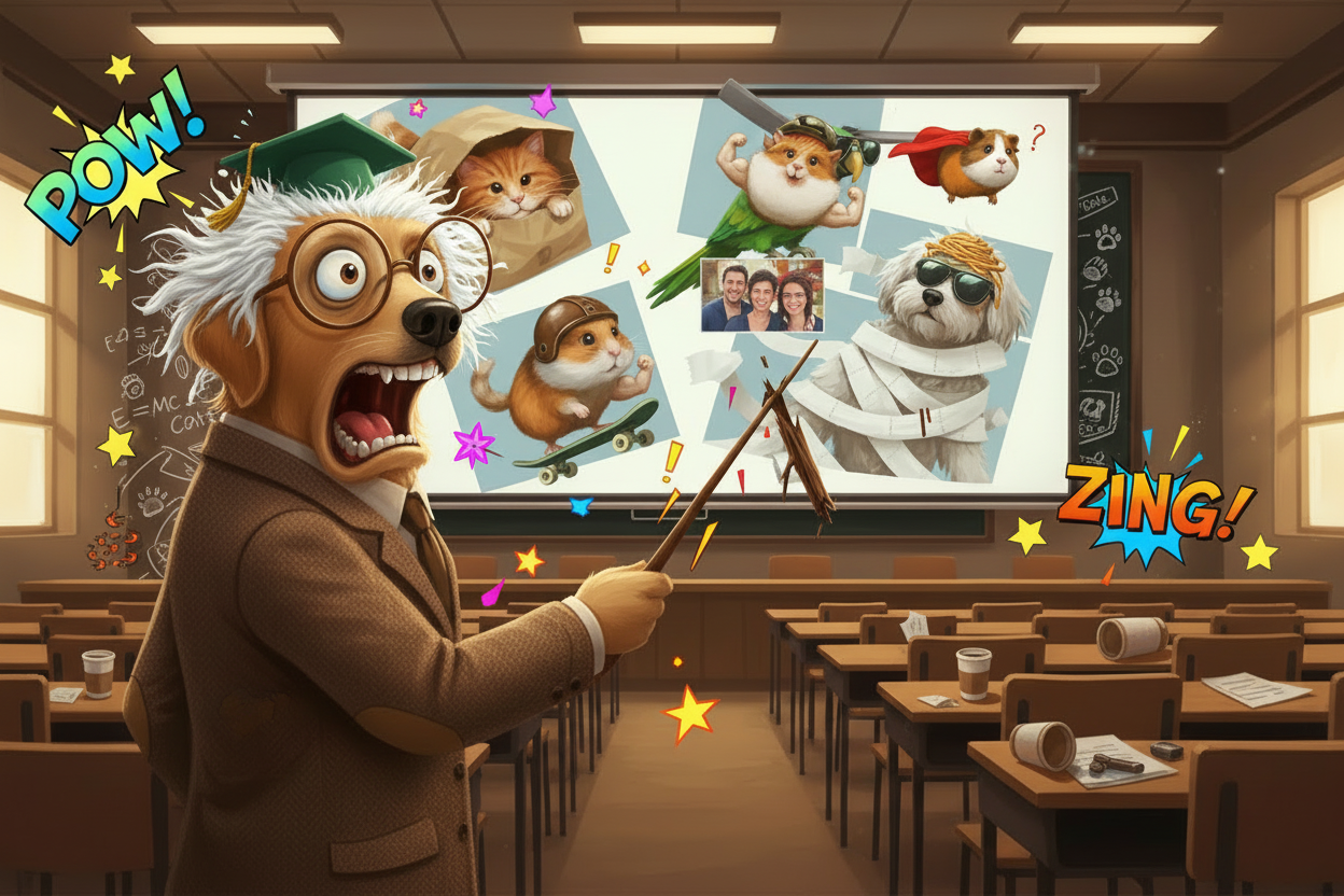 Load video: Mad animals